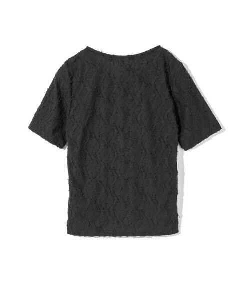 MIDIUMISOLID / ミディウミソリッド カットソー | MIDIUMISOLID for Ladies ジャカードクルーネックシアーインナー | 詳細14