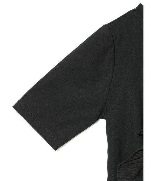 MIDIUMISOLID / ミディウミソリッド カットソー | MIDIUMISOLID for Ladies シフトフリルTシャツ | 詳細14