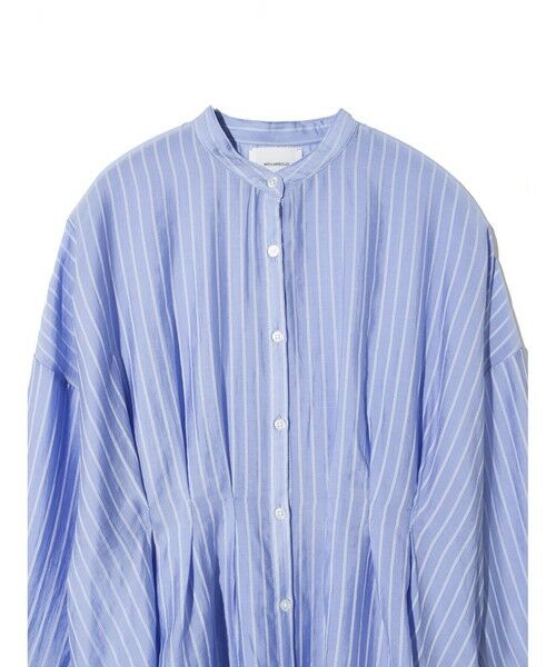 MIDIUMISOLID / ミディウミソリッド シャツ・ブラウス | MIDIUMISOLID for Ladies タックブラウス | 詳細10