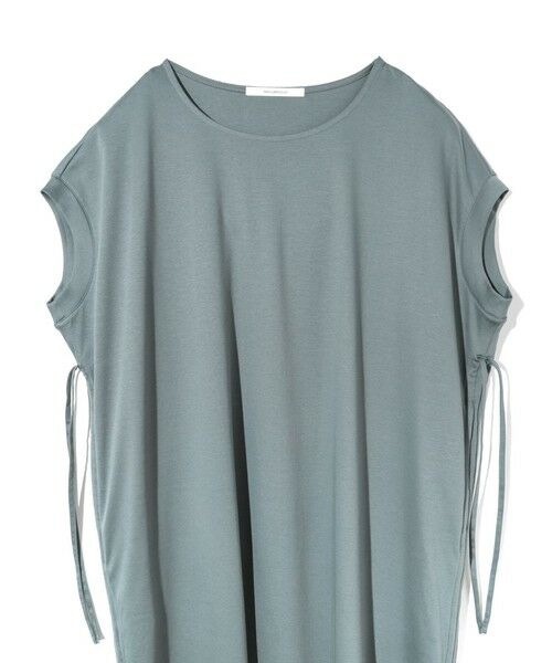 MIDIUMISOLID / ミディウミソリッド ロング・マキシ丈ワンピース | MIDIUMISOLID for Ladies ドローストリングジャージーワンピース | 詳細12