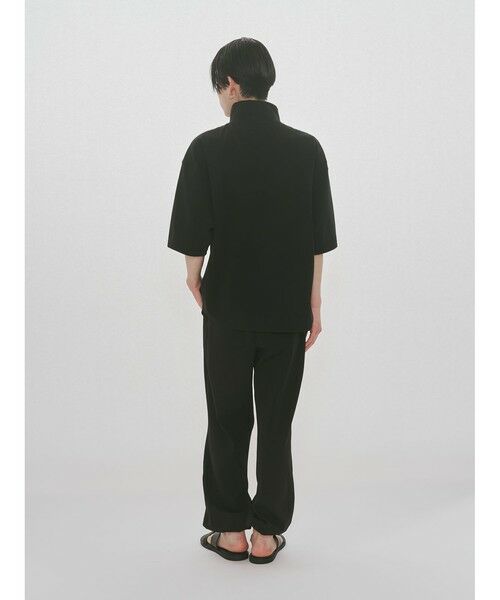 MIDIUMISOLID / ミディウミソリッド カットソー | MIDIUMISOLID Men’s ハーフジップワイドプルオーバー | 詳細8