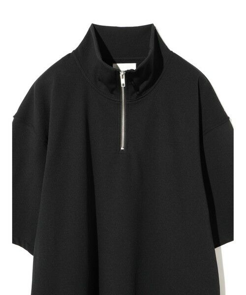 MIDIUMISOLID / ミディウミソリッド カットソー | MIDIUMISOLID Men’s ハーフジップワイドプルオーバー | 詳細9