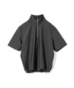 MIDIUMISOLID / ミディウミソリッド カットソー | MIDIUMISOLID for Ladies エッセンシャルジップネックトップス
