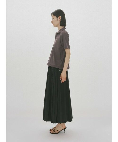 MIDIUMISOLID / ミディウミソリッド カットソー | MIDIUMISOLID for Ladies エッセンシャルジップネックトップス | 詳細10