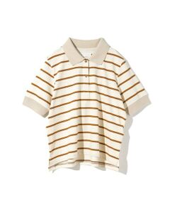 MIDIUMISOLID / ミディウミソリッド カットソー | MIDIUMISOLID for Ladies マルチボーダーポロシャツ