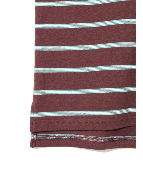 MIDIUMISOLID / ミディウミソリッド カットソー | MIDIUMISOLID for Ladies マルチボーダーポロシャツ | 詳細11