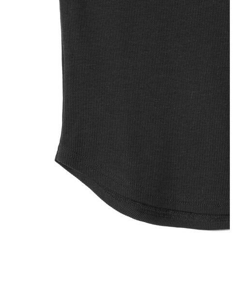 MIDIUMISOLID / ミディウミソリッド カットソー | MIDIUMISOLID for Ladies リブヘンリーネックプルオーバー | 詳細5