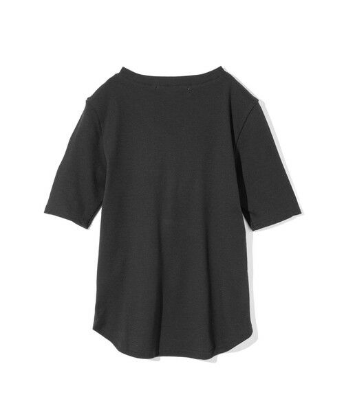 MIDIUMISOLID / ミディウミソリッド カットソー | MIDIUMISOLID for Ladies リブヘンリーネックプルオーバー | 詳細6