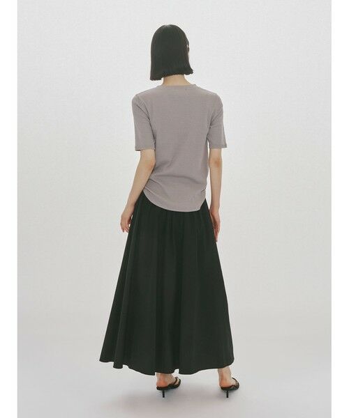 MIDIUMISOLID / ミディウミソリッド カットソー | MIDIUMISOLID for Ladies リブヘンリーネックプルオーバー | 詳細15