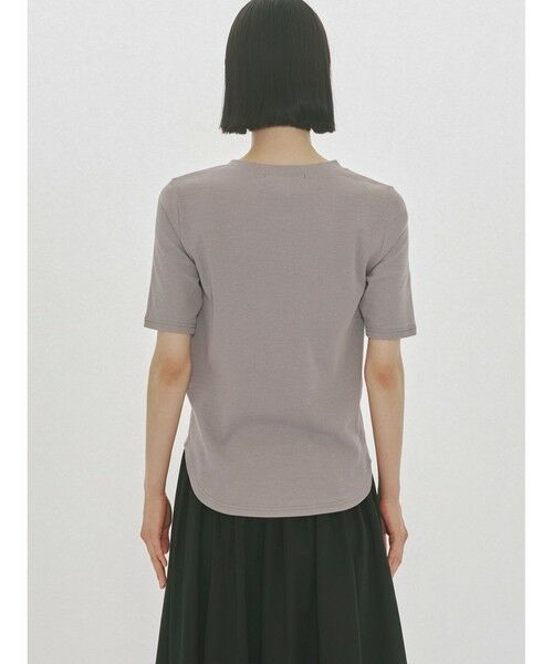 MIDIUMISOLID / ミディウミソリッド カットソー | MIDIUMISOLID for Ladies リブヘンリーネックプルオーバー | 詳細11
