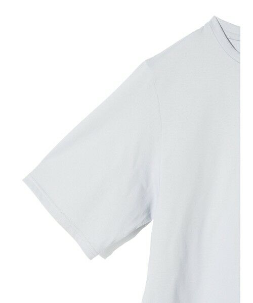 MIDIUMISOLID / ミディウミソリッド カットソー | MIDIUMISOLID for Ladies シアーミックスファブリックTシャツ | 詳細11
