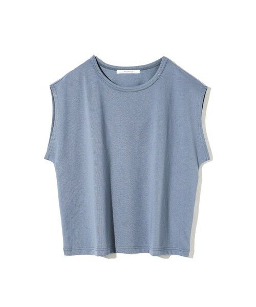 MIDIUMISOLID / ミディウミソリッド カットソー | MIDIUMISOLID for Ladies フレンチスリーブプルオーバー(ブルーグレー(color31))