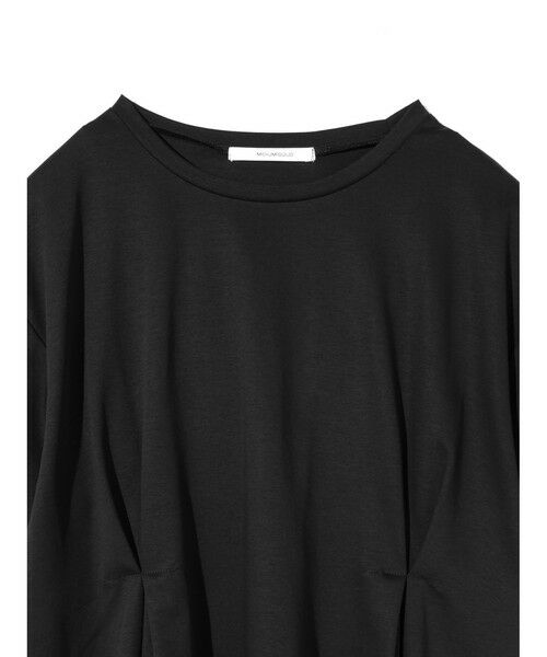 MIDIUMISOLID / ミディウミソリッド カットソー | MIDIUMISOLID for Ladies ウエストタックスムースカットソー | 詳細4
