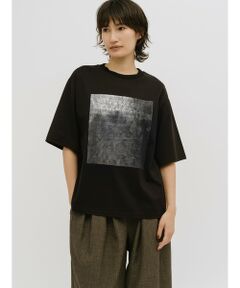MIDIUMISOLID for Ladies フォグフォイルTシャツ