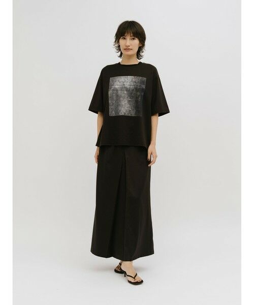 MIDIUMISOLID / ミディウミソリッド カットソー | MIDIUMISOLID for Ladies フォグフォイルTシャツ | 詳細12