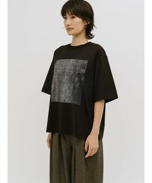 MIDIUMISOLID / ミディウミソリッド カットソー | MIDIUMISOLID for Ladies フォグフォイルTシャツ | 詳細4