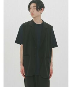 MIDIUMISOLID / ミディウミソリッド ベスト | MIDIUMISOLID Men’s リラックスベスト
