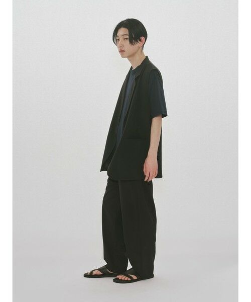 MIDIUMISOLID / ミディウミソリッド ベスト | MIDIUMISOLID Men’s リラックスベスト | 詳細10