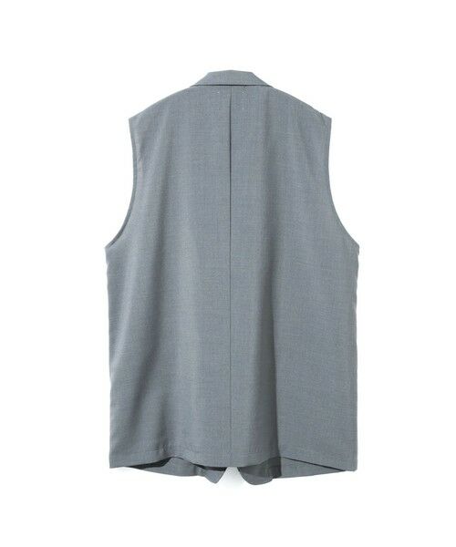MIDIUMISOLID / ミディウミソリッド ベスト | MIDIUMISOLID Men’s リラックスベスト | 詳細20