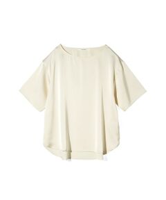 MIDIUMISOLID / ミディウミソリッド Tシャツ | MIDIUMISOLID for Ladies Tシャツライクサテンブラウス