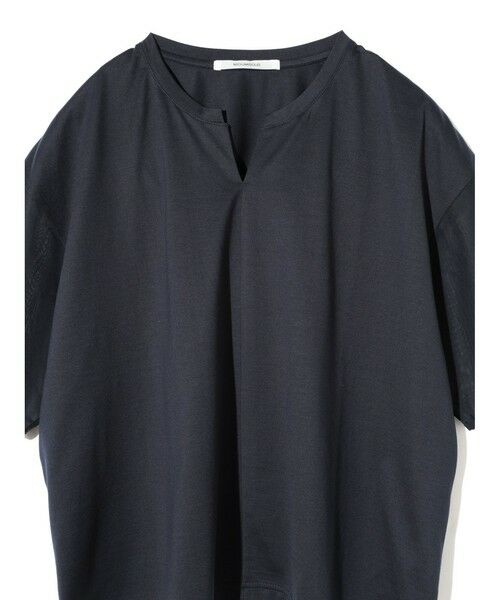 MIDIUMISOLID / ミディウミソリッド カットソー | MIDIUMISOLID for Ladies シアースリーブスキッパープルオーバー | 詳細3
