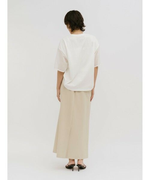 MIDIUMISOLID / ミディウミソリッド カットソー | MIDIUMISOLID for Ladies シアースリーブスキッパープルオーバー | 詳細13