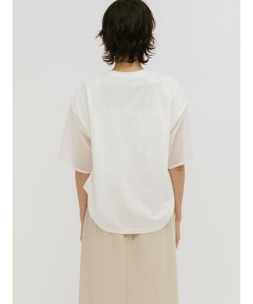 MIDIUMISOLID / ミディウミソリッド カットソー | MIDIUMISOLID for Ladies シアースリーブスキッパープルオーバー | 詳細9
