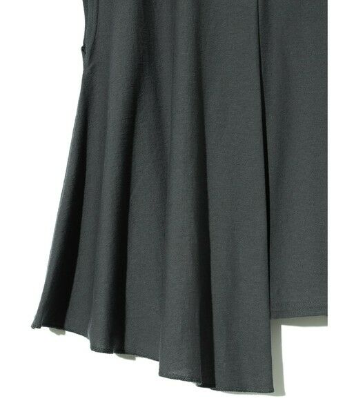 MIDIUMISOLID / ミディウミソリッド カットソー | MIDIUMISOLID for Ladies ドレープツイストノースリーブ | 詳細15