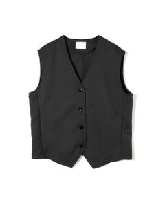 MIDIUMISOLID / ミディウミソリッド ベスト | MIDIUMISOLID for Ladies コクーンフォームベスト