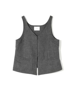 MIDIUMISOLID / ミディウミソリッド ベスト | MIDIUMISOLID for Ladies ビスチェライクジレ