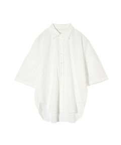 MIDIUMISOLID / ミディウミソリッド シャツ・ブラウス | MIDIUMISOLID for Ladies コクーンスリーブワイドシャツ