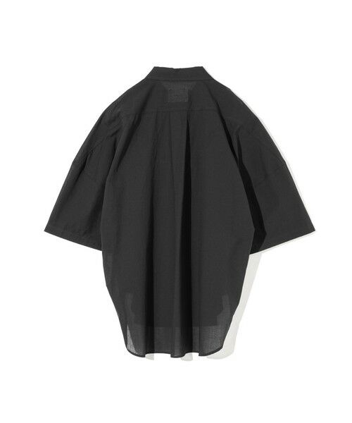 MIDIUMISOLID / ミディウミソリッド シャツ・ブラウス | MIDIUMISOLID for Ladies コクーンスリーブワイドシャツ | 詳細15