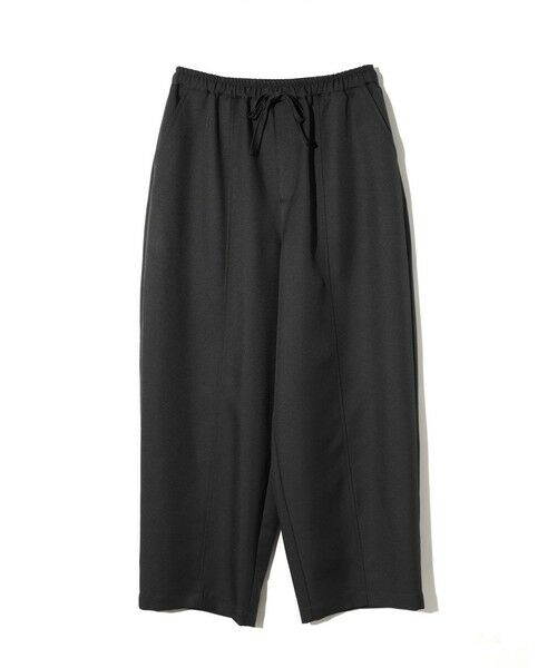 MIDIUMISOLID / ミディウミソリッド その他パンツ | MIDIUMISOLID for Ladies バレルフォームパンツ(ブラック(color99))
