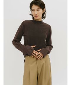 MIDIUMISOLID / ミディウミソリッド カットソー | MIDIUMISOLID for Ladies ピグメントハイネックインナー