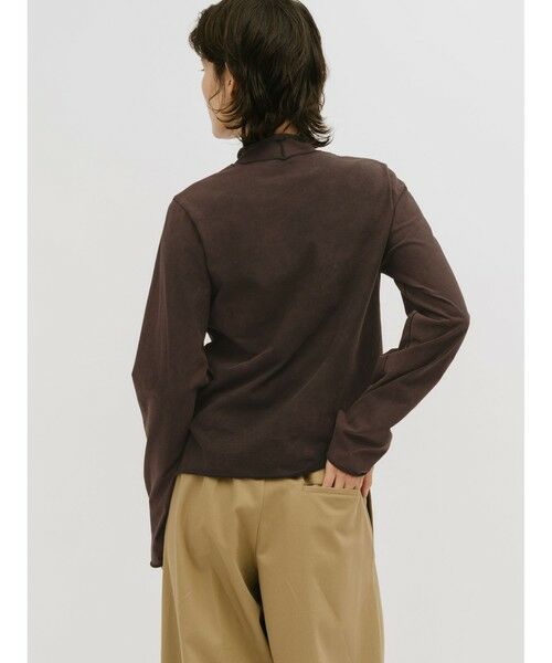 MIDIUMISOLID / ミディウミソリッド カットソー | MIDIUMISOLID for Ladies ピグメントハイネックインナー | 詳細5