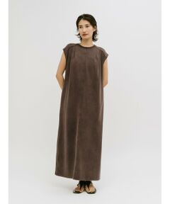 MIDIUMISOLID / ミディウミソリッド ロング・マキシ丈ワンピース | MIDIUMISOLID for Ladies ピグメントフォールドワンピース