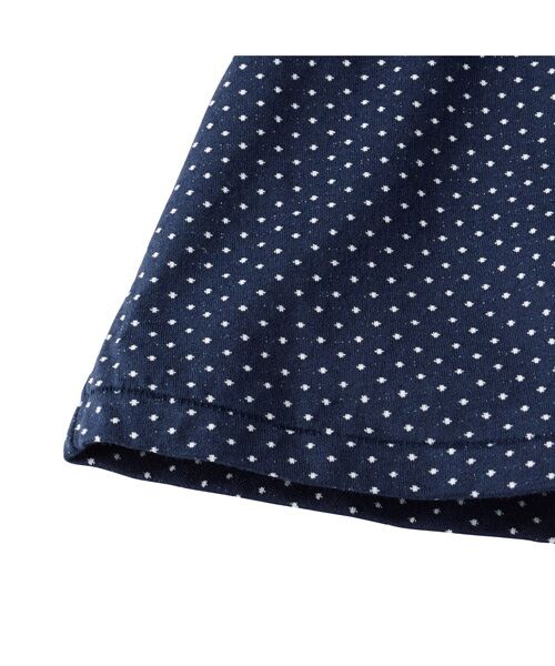 白襟付き ドット柄ワンピ ス 110 1 ミニ丈 ひざ丈ワンピース Miki House ミキハウス ファッション通販 タカシマヤファッションスクエア