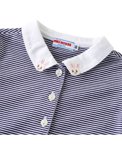 白襟半袖ワンピース ミニ丈 ひざ丈ワンピース Miki House ミキハウス ファッション通販 タカシマヤファッションスクエア