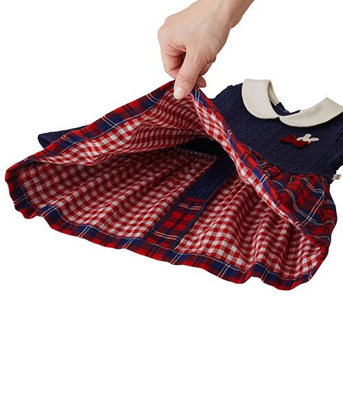 チェックスカートワンピース ミニ丈 ひざ丈ワンピース Miki House ミキハウス ファッション通販 タカシマヤファッションスクエア