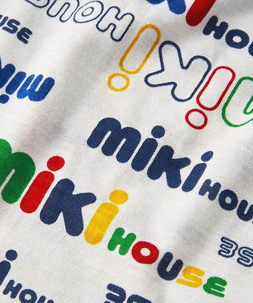 ロゴ半袖ワンピース ミニ丈 ひざ丈ワンピース Miki House ミキハウス ファッション通販 タカシマヤファッションスクエア
