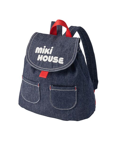 MIKI HOUSE/ミキハウス ロゴリュック IBL −−−