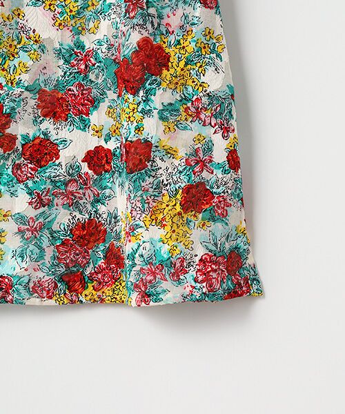 MIMO MODA / ミモモーダ その他トップス | 【日本製】【コットン100%】花柄プリント　ロングブラウス | 詳細4