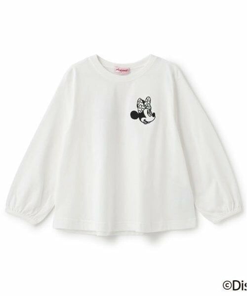 minimal / ミニマル Tシャツ | 【Disney】 長袖チュニック（白）
