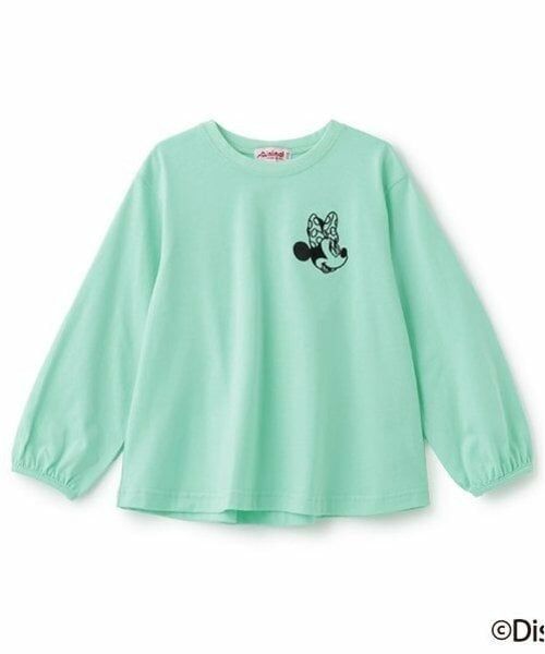 minimal / ミニマル Tシャツ | 【Disney】 長袖チュニック（ミント）