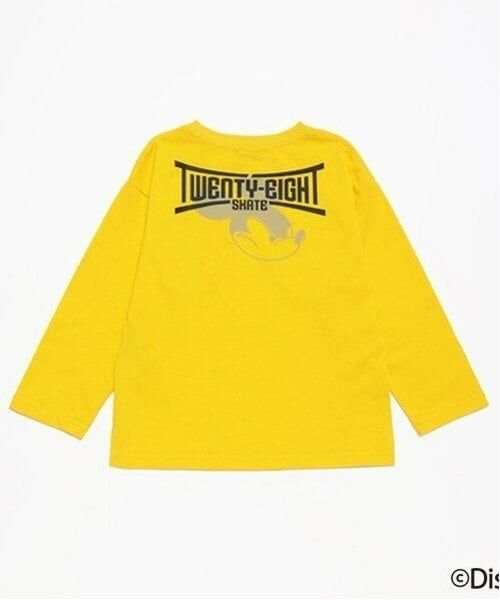 minimal / ミニマル Tシャツ | 【Disney】 胸ポケットつき長袖Tシャツ | 詳細1