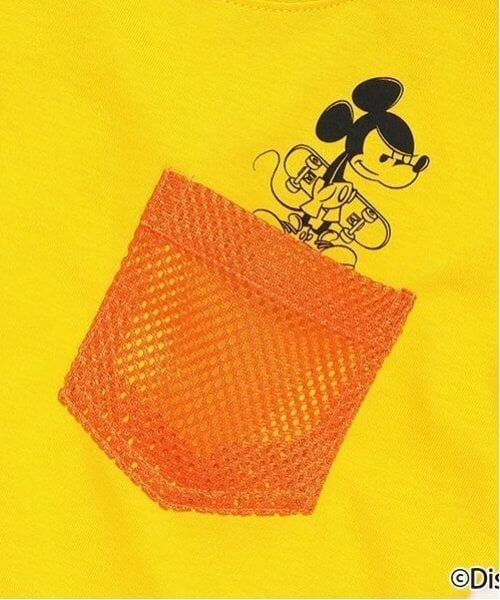 minimal / ミニマル Tシャツ | 【Disney】 胸ポケットつき長袖Tシャツ | 詳細4