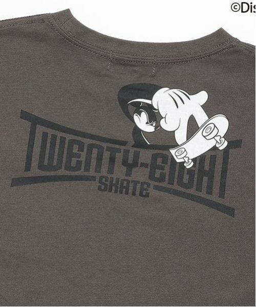 minimal / ミニマル Tシャツ | 【Disney】 胸ポケットつき長袖Tシャツ | 詳細7