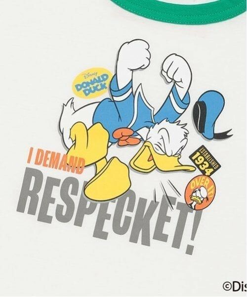 minimal / ミニマル Tシャツ | 【Disney】 リンガー７分袖Tシャツ | 詳細4