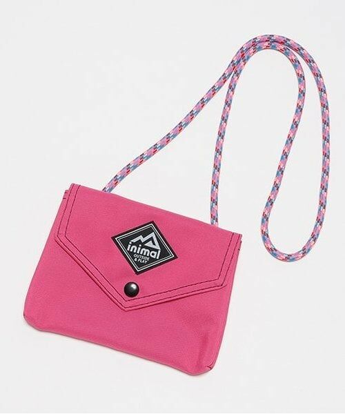 minimal / ミニマル ショルダーバッグ | カラーサコッシュ（ピンク）