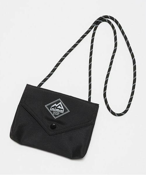 minimal / ミニマル ショルダーバッグ | カラーサコッシュ（黒）